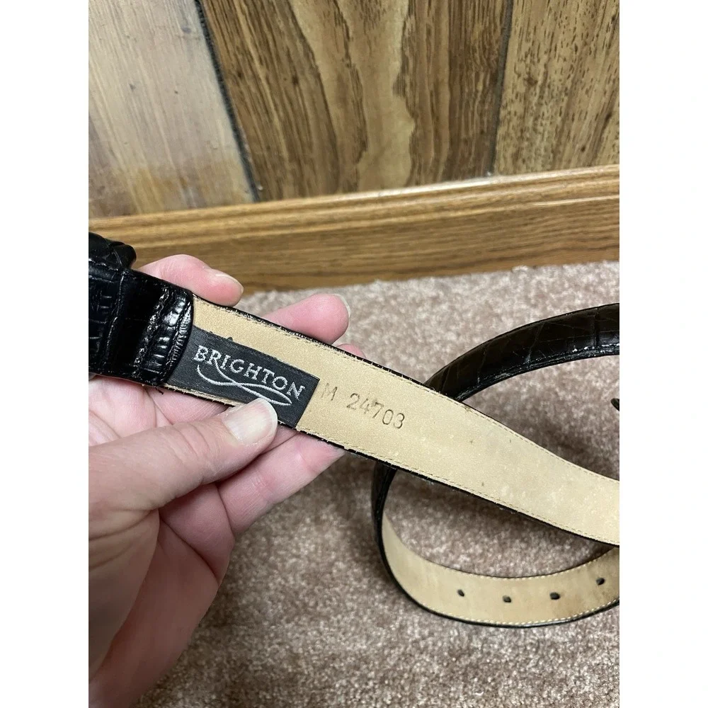 Brighton Womens Leather Belt 24703 M 1.25